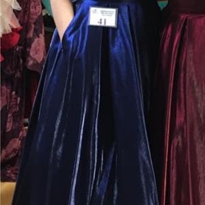 Gorgeous blue Sherri Hill ballgown for pageants or prom or any formal.